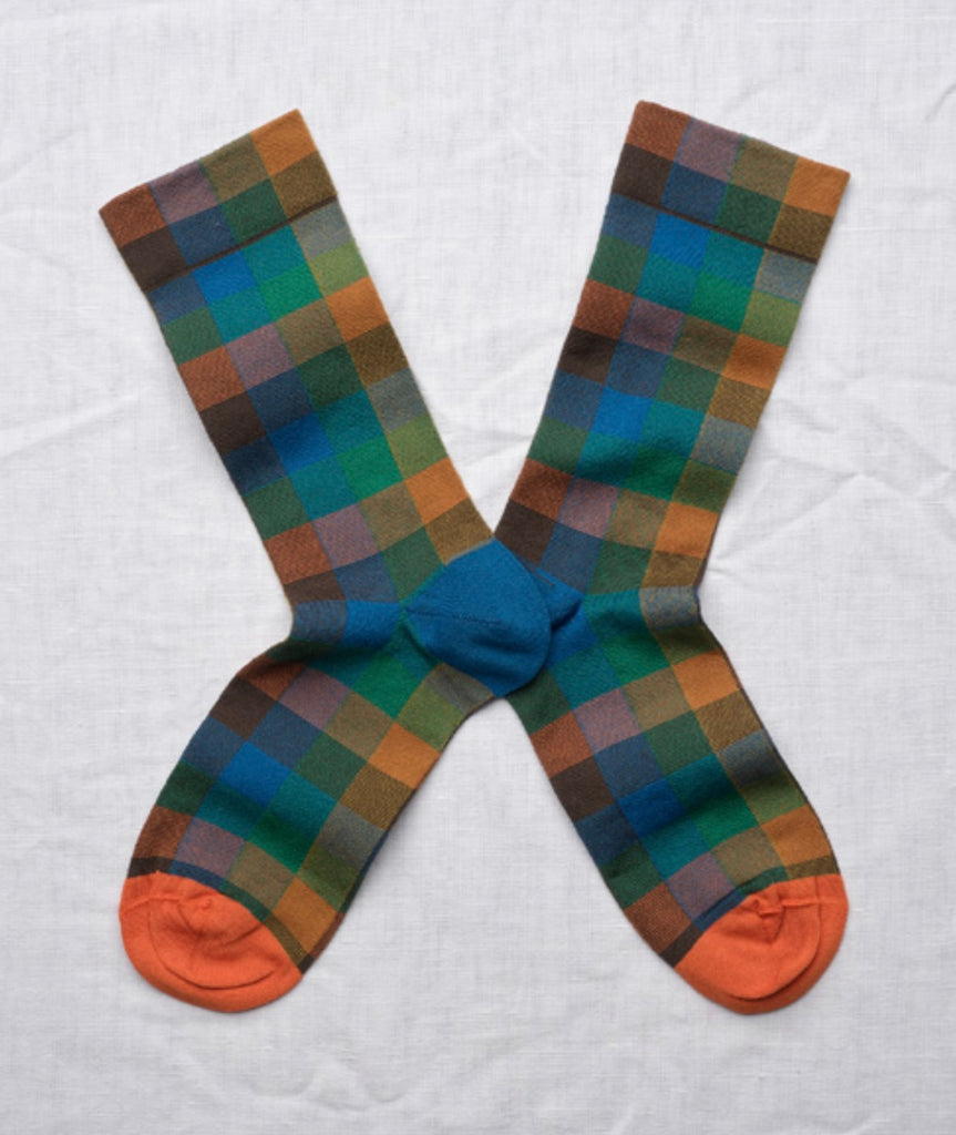 Calze fantasia quadretti