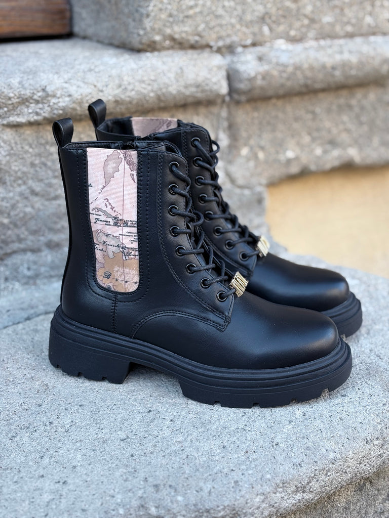 Anfibio in pelle con zip - Alviero Martini