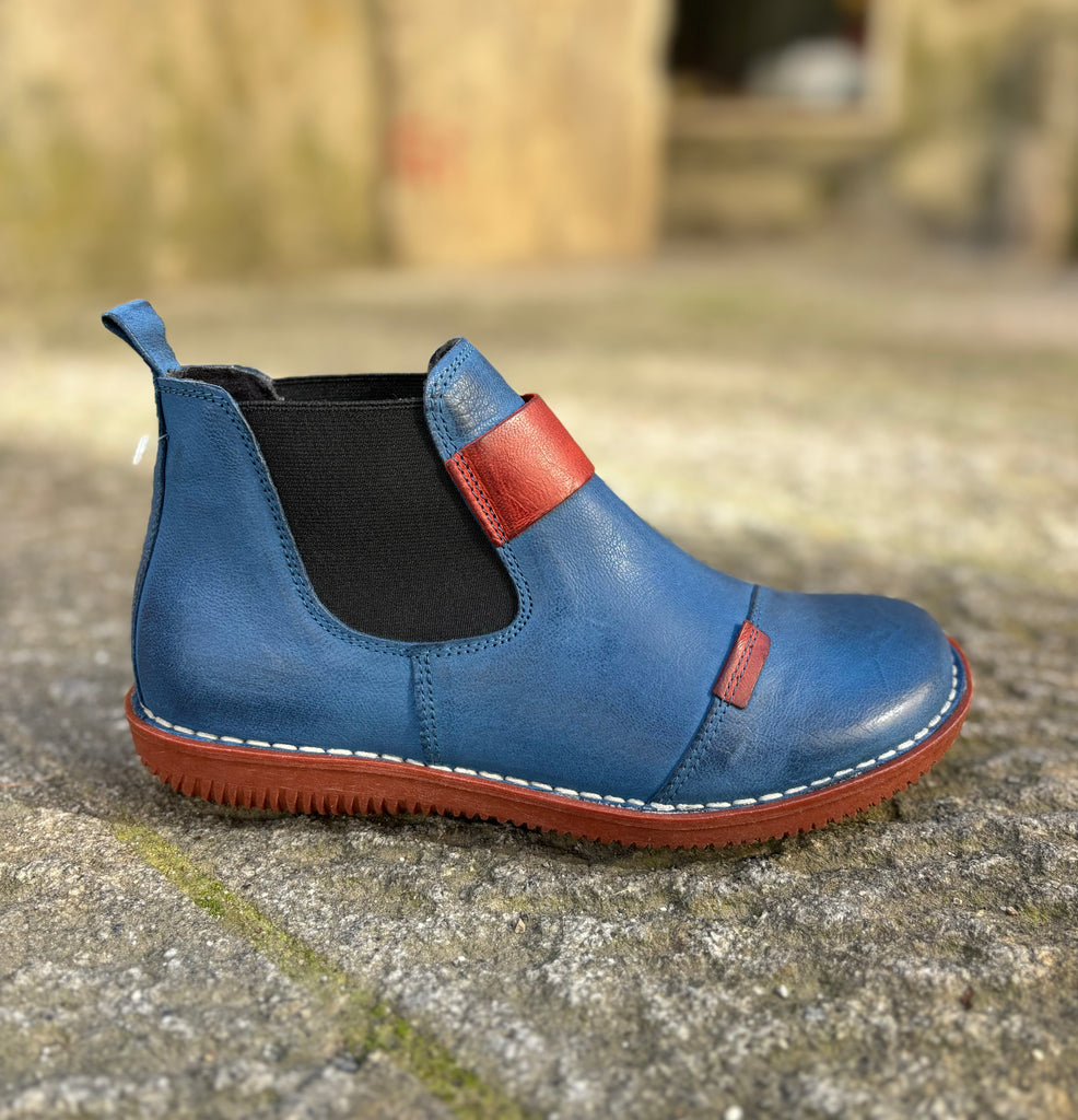 Stivaletto Beatles in pelle