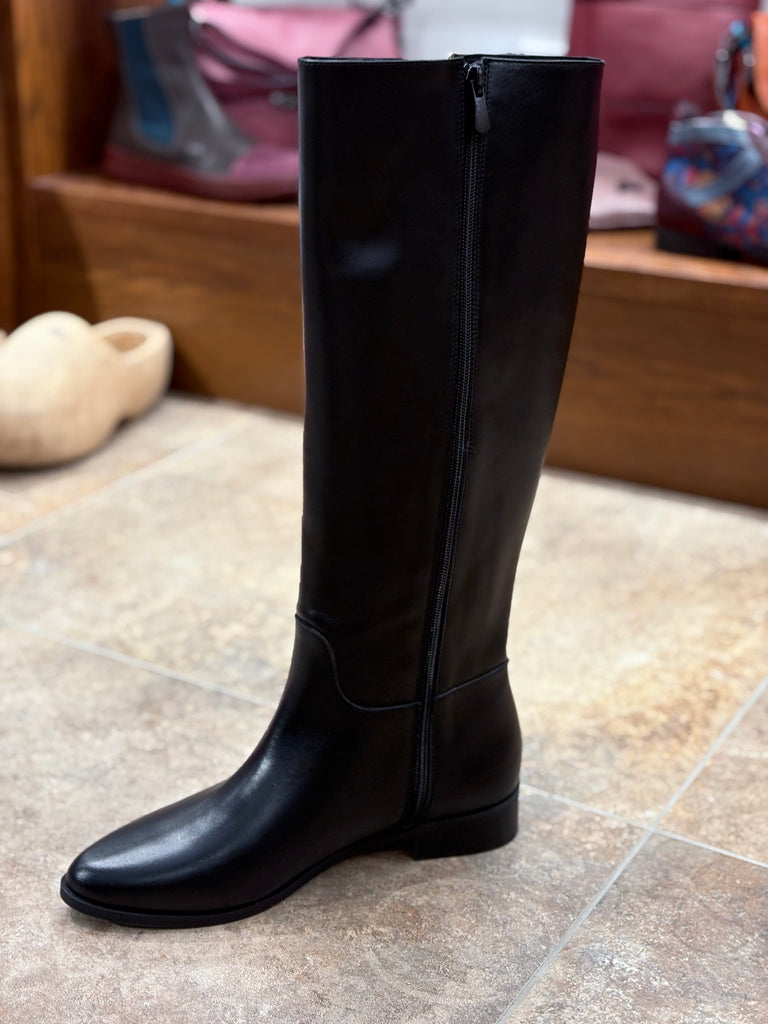 Stivale in pelle alto Made in Italy