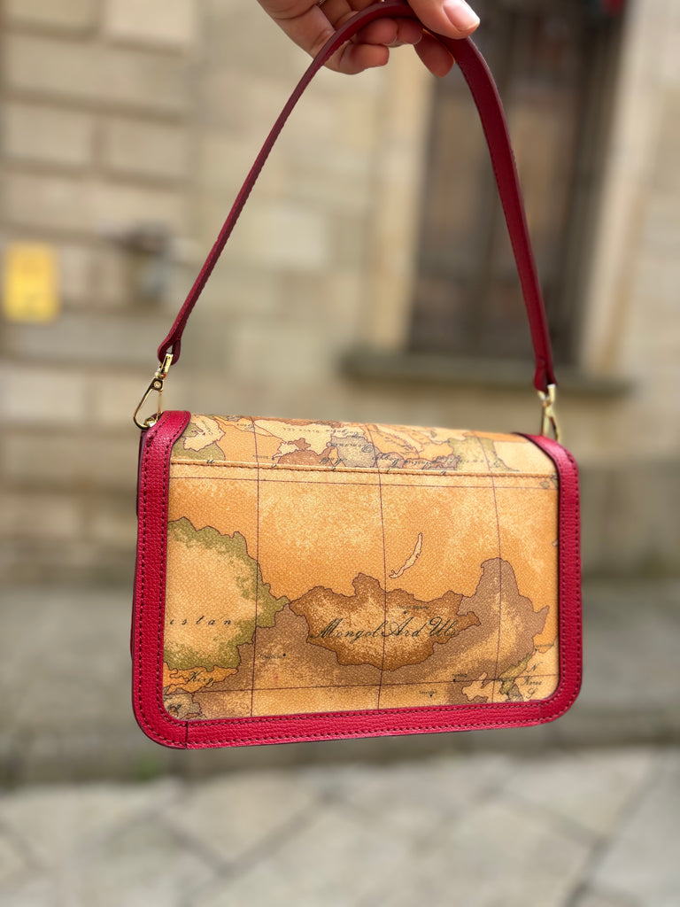 Borsa a spalla con patta - Alviero Martini