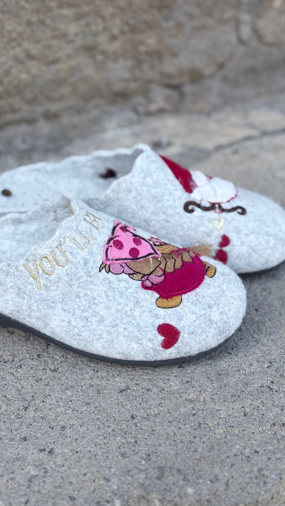 Pantofole donna con plantare estraibile