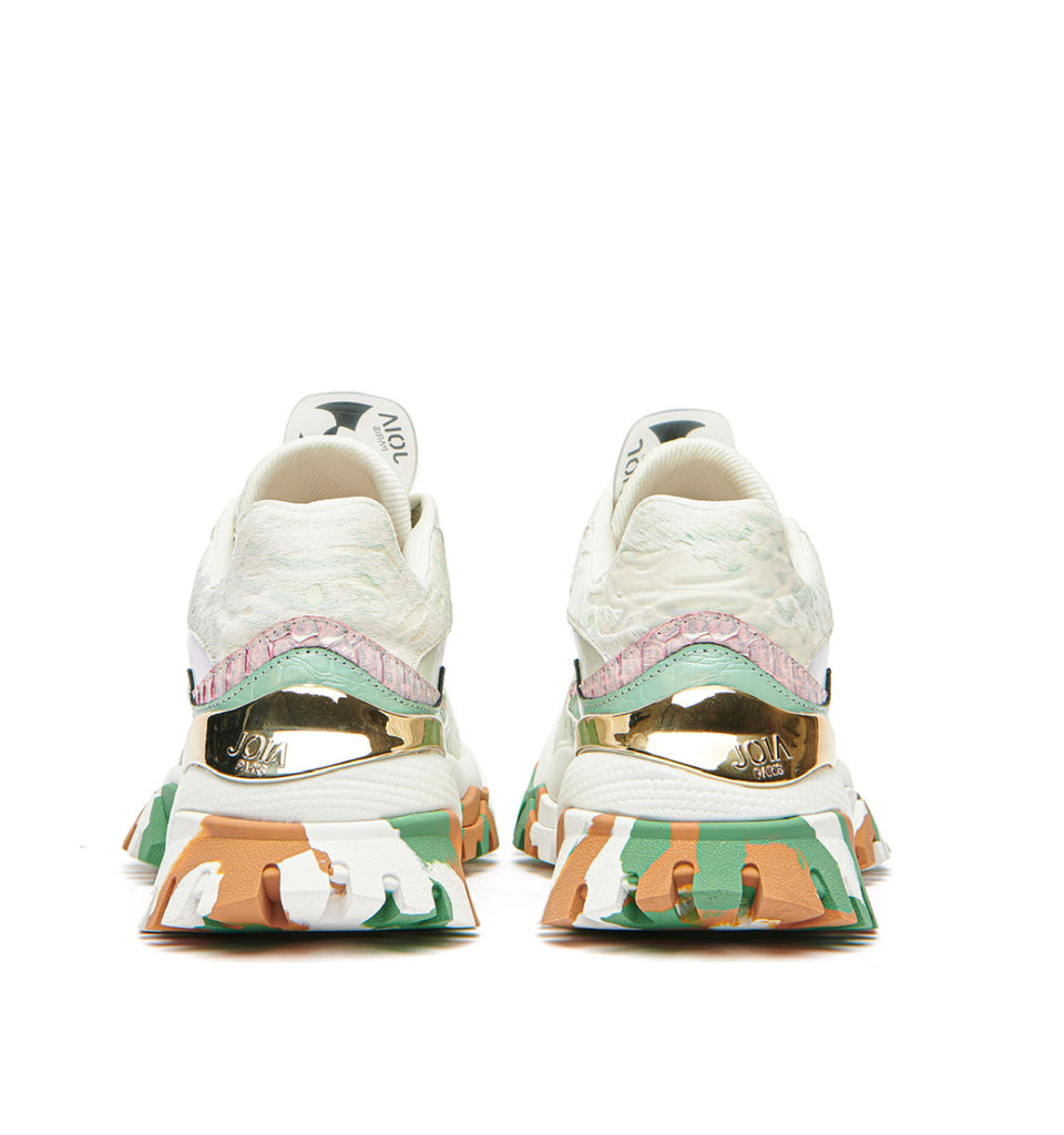 Sneaker BEIGE GREEN - Joia paris