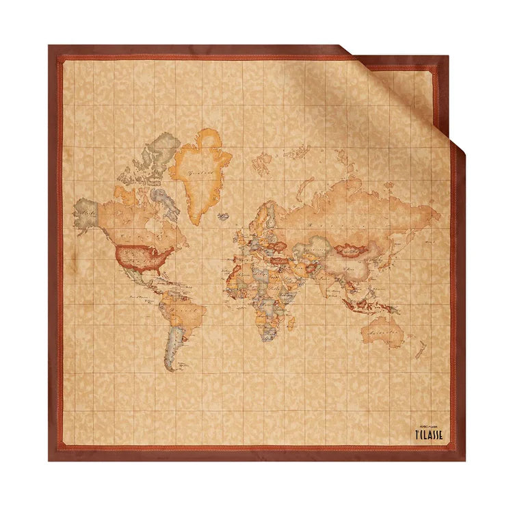 Foulard Geo Classic in seta 90 x 90 - Alviero Martini